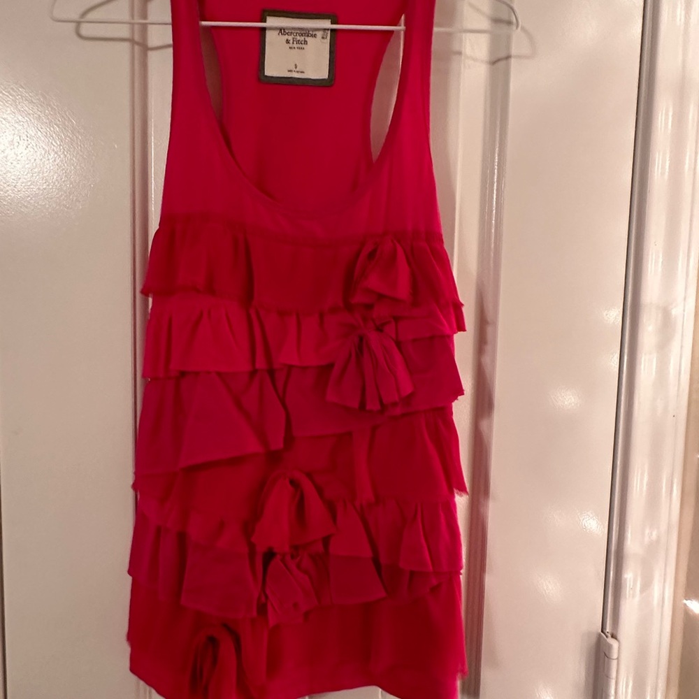 Abercrombie & Fitch Racer Back Tiered Top